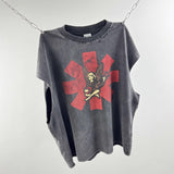 saint m t shirts s.m cartoon band graphic crewneck pullover tank top