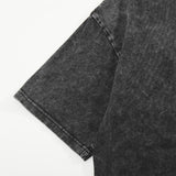 Drew house tshirt r d@ew rubber stripe letter graphic washed vintage short sleeve wholesale