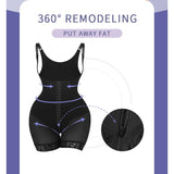 Shapewear bodysuit Zippered crotch, butt-lifting, tummy-control