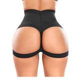 Butt lifter tummy control button shaping pants