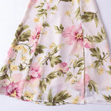 Women Dresses Summer Vintage Floral Sexy Sling Dress (Xds0414)