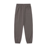 Men Sweatpants Loose Sweatpants Men's Lettered Casual Elastic Waist Ankle-Tied Sports Trousers