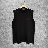 Amiri tank top mottled pegasus print