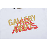 Gallery Dept T Shitrs Vintage Printed plus Size Men and Women Short Sleeve