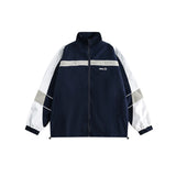 Unisex Jacket Vintage Loose Lapel Jacket Men's Sports Jacket
