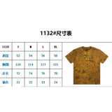Drew house tshirt r d@ew tiedye collection graphic crew neck pullover short sleeve
