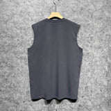 Amiri tank top spider projection printing