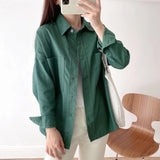 Women Jacket Spring Leisure Washed-out Denim Jacket Coat