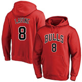 NBA Hoodie Casual Sweater Men's NBA Jordan LaVine Basketball Suit Hoodie