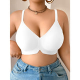Full figure bra seamless women's push up