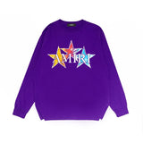 Amiri Long Sleeved Shirt Printed Trendy Pure Cotton