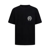 Ch hip-hop t shirts american ch crow short-sleeved logo american comic printing loosecasualheavy weight short-sleeved couple high street