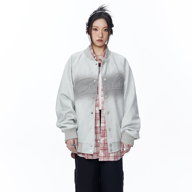 Unisex Jacket Autumn Leisure Loose Baseball Uniform
