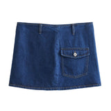Women Skirt Summer Workwear Mini Skirt Hip Skirt