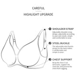 Full figure bra sports without wire