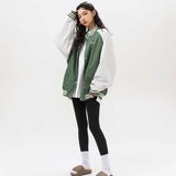 Unisex Hoodie Autumn Embroidery Baseball Jacket