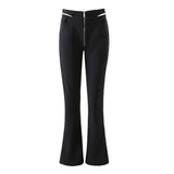 Women Sweatpants Spring Trousers Hollow-out Casual Pants