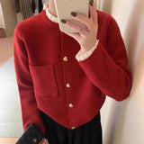 Women Knitted Cardigan Jacket for Spring