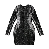 Women Evening Dress Bandage Hip Skirt Sexy Dress