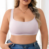 Full figure bra seamless push-up thin style