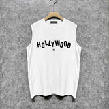 Amiri tank top hollywood letterprinting