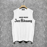Amiri tank top music letterprinting