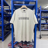 saint m t shirts s.m collaboration graffiti graphic crewneck t-shirt