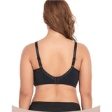 Full figure bra - wireless lace lightly lined