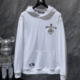 Chh Chrome Hearts Hoodie embroidered classic cross horseshoe hooded sweater