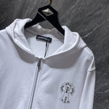 Chh Chrome Hearts Hoodie Casual Hooded Sweater Zip Jacket