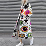 Women Trench Coat Autumn Long Sleeve Turn-down Collar Coat