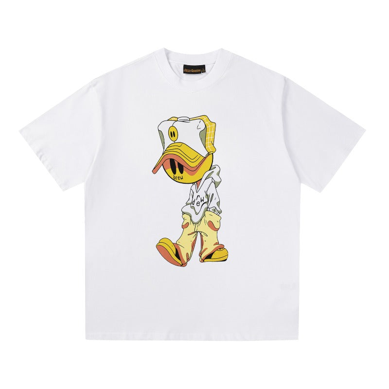 Drew house tshirt r d@ew cartoon character graphic crew neck pullover short sleeve wholesale