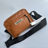 Men Casual Bags Men's Crossbody Bag Double Sided Crossbody Shoulder Bag