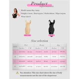 Shapewear Bodysuit Belly Breathable No Trace