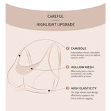 Full figure bra sports without wire