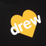 Drew house tshirt r d@ew heart & letter graphic crew neck short sleeve tee