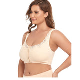 Full figure bra - wireless lace lightly lined