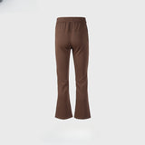 MIJKO Men's Vintage Pants MIJKO Microhorn Wide Feet Slim-fit Men's and Women's Long Casual Pants