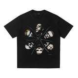 saint m t shirts s.m metal band graphic crewneck pullover short sleeve t-shirt