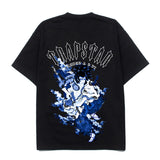 Hip-hop t-shirts: american high street short sleeve tee - west coast hip-hop summer oversized top - trendy clothing tee