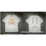 saint m t shirts s.m cartoon series graphic crewneck pullover short sleeve t-shirt