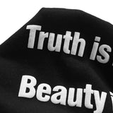 Vetements T Shirts VTM Three-Dimensional Foam Letter Printing Slogan round Neck Short Sleeve T-shirt