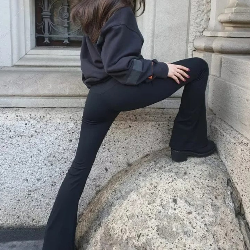 Women Sweatpants Sexy Casual Stretch Bootcut Pants