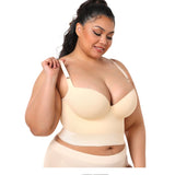 Full figure bra body shaping and beautiful back