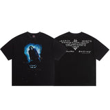 saint m t shirts s.m clown character graphic crew neck pullover short sleeve t-shirt