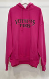 Vetements Hoodie Autumn and Winter VTM Washing Water Loose Sweater