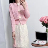 Women Knitwear Autumn and Winter Sweater Loose Knitted Cardigan