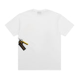 Drew house tshirt r collection d@ew floral & letter graphic crew neck pullover short sleeve wholesale single piece