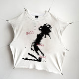 saint m t shirts s.m letter graphic limited edition pullover casual tank top