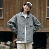 Unisex Shirts Autumn Pocket Bag Cover Jacket